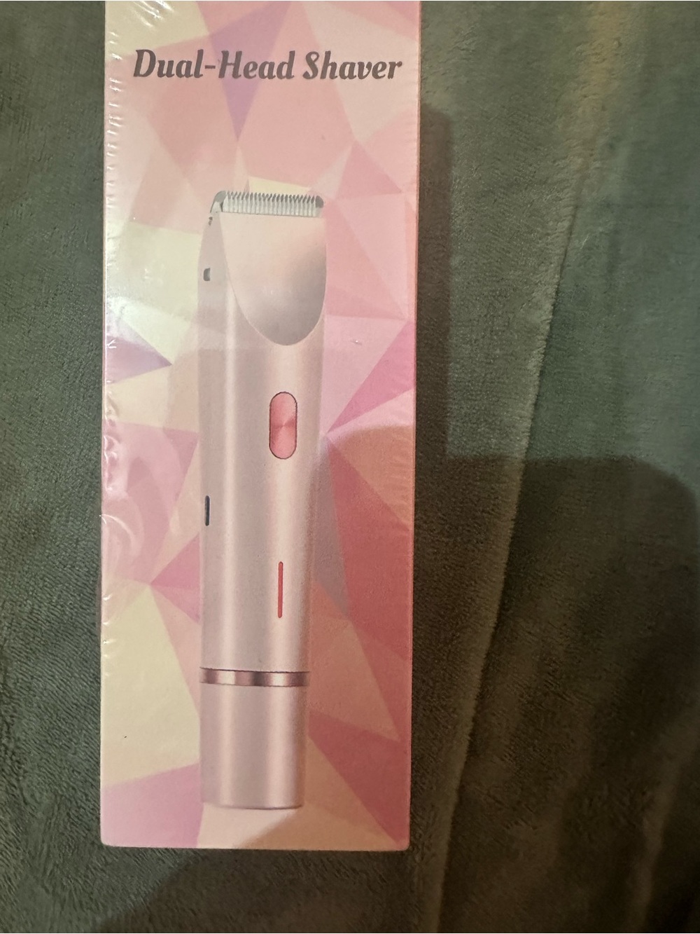 Dual-Head Shaver Electric Trimmer - Pink